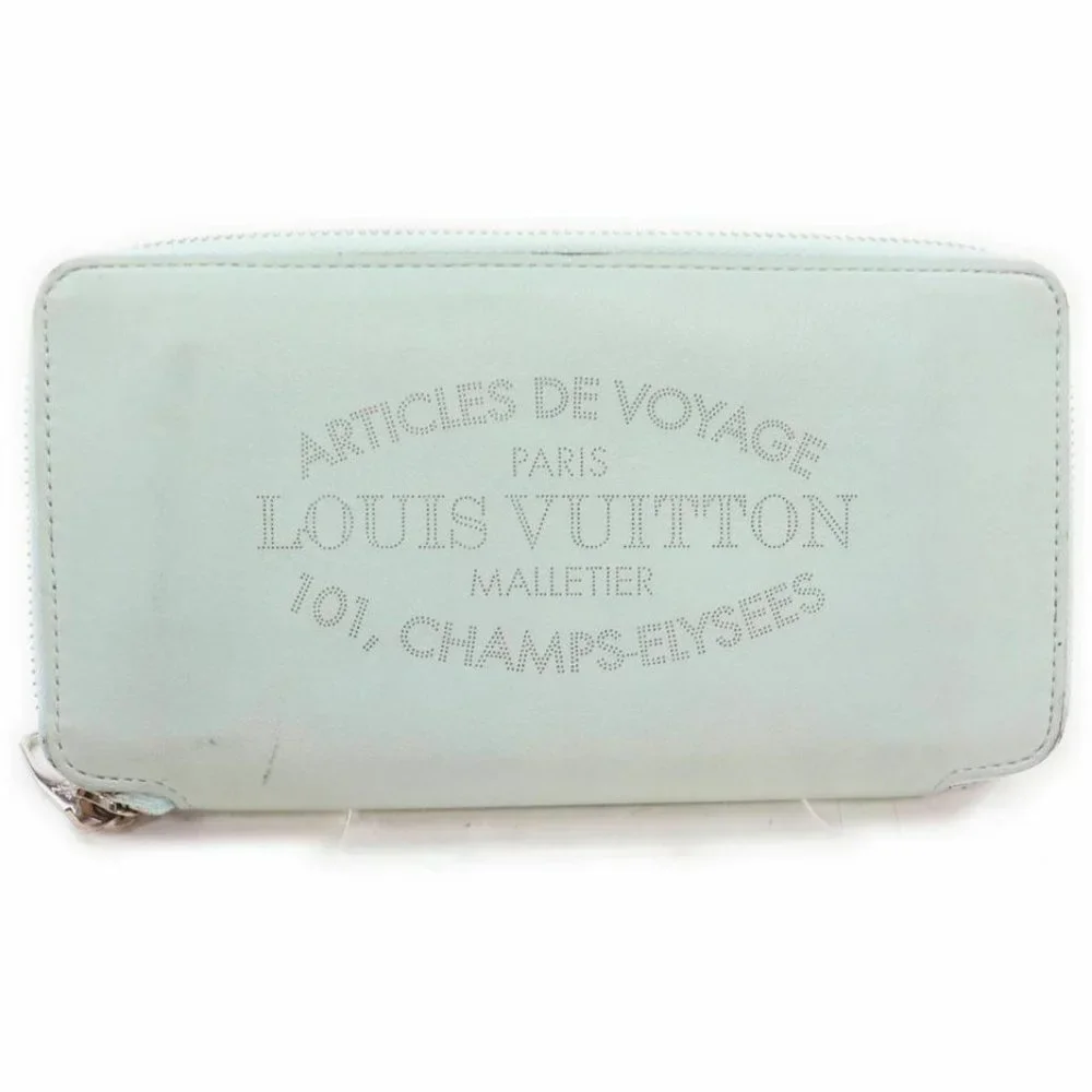 Louis Vuitton Light Blue Leather Articles de Voyag